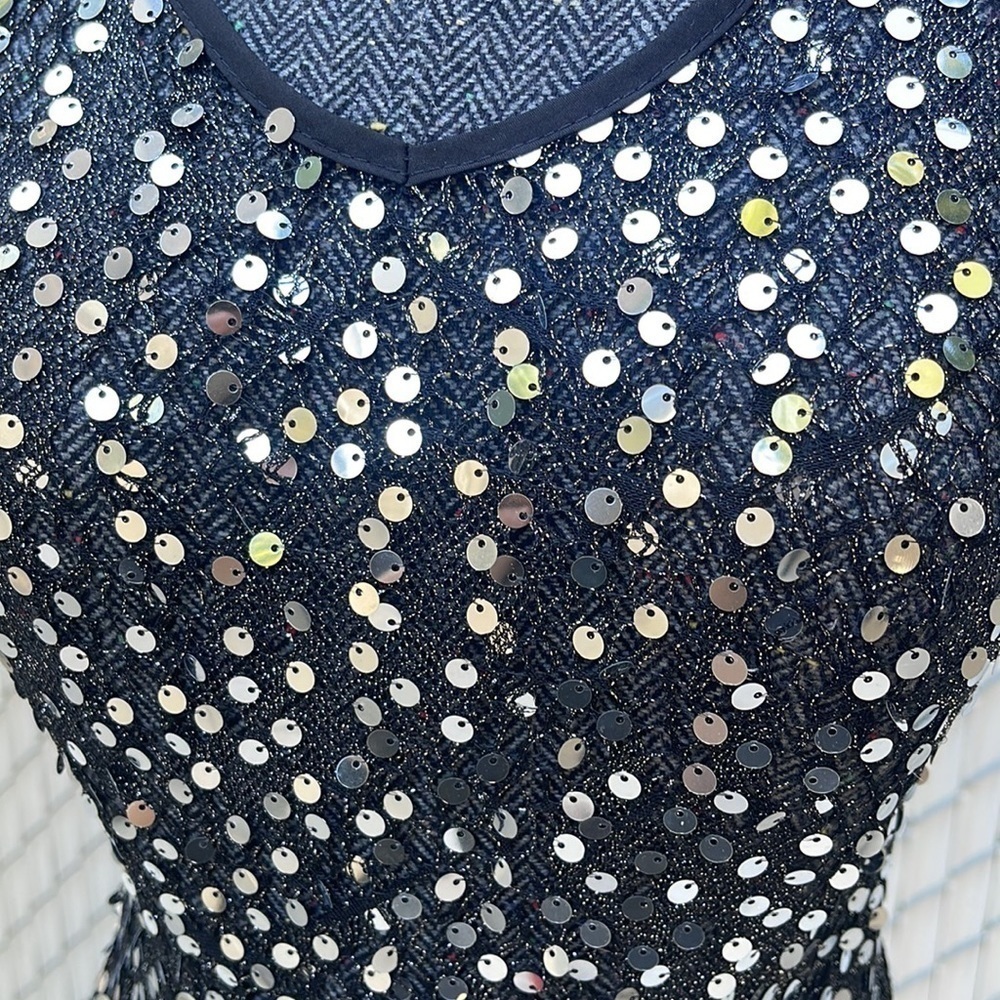 Cider Black and Silver Maxi Dress - Picture 8 of 10
